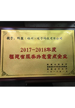 福建省服務外包企業